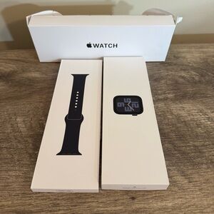 Empty Apple Watch SE box Generation 2 Midnight Box Only